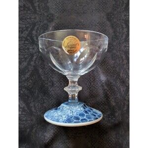 Cristal D' Arques Arita ware Cut Cordial Goblet ~ Mint Cond Nwt